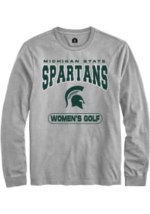 Mens Michigan State Spartans Grey Rally Women's Golf Tee