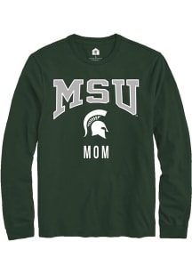 Mens Michigan State Spartans Green Rally Mom Tee