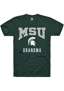 Michigan State Spartans Green Rally Grandma Short Sleeve T Shirt