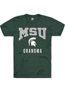 Michigan State Spartans Green Rally Grandma Short Sleeve T Shirt