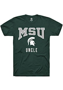 Summit Sportswear Michigan State Spartans Green Uncle Short Sleeve T Shirt