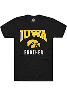 Rally Iowa Hawkeyes Black Brother Short Sleeve T Shirt