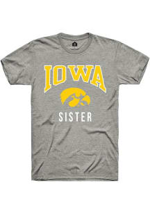 Iowa Hawkeyes Grey Rally Sister Short Sleeve T Shirt