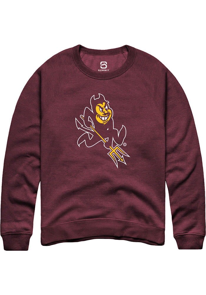Summit Sportswear Arizona State Sun Devils Mens MAROON Alt