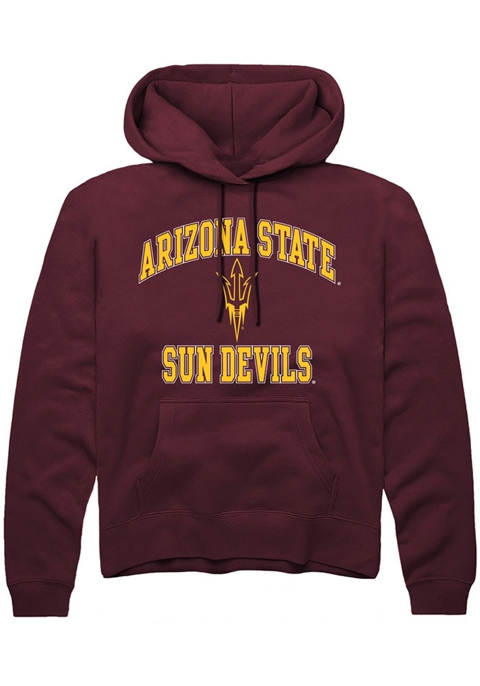 Summit Sportswear Arizona State Sun Devils Mens MAROON