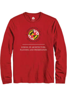 Mens Maryland Terrapins Red Rally School of Architecture, Planning and Preservation Tee