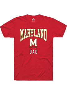 Maryland Terrapins Red Rally Dad Short Sleeve T Shirt