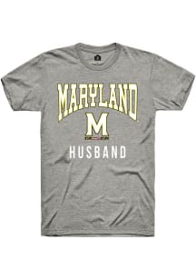 Maryland Terrapins Grey Rally Husband Short Sleeve T Shirt