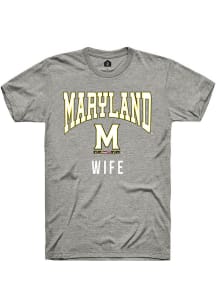 Maryland Terrapins Grey Rally Wife Short Sleeve T Shirt