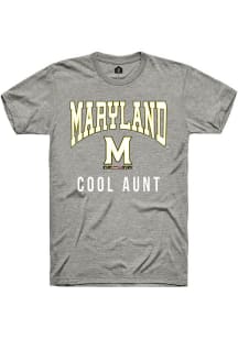 Maryland Terrapins Grey Rally Cool Aunt Short Sleeve T Shirt