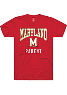 Summit Sportswear Maryland Terrapins Red Parent Short Sleeve T Shirt