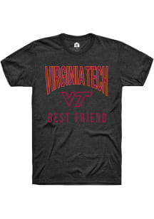 Rally Virginia Tech Hokies Charcoal Best Friend Swirl Short Sleeve T Shirt