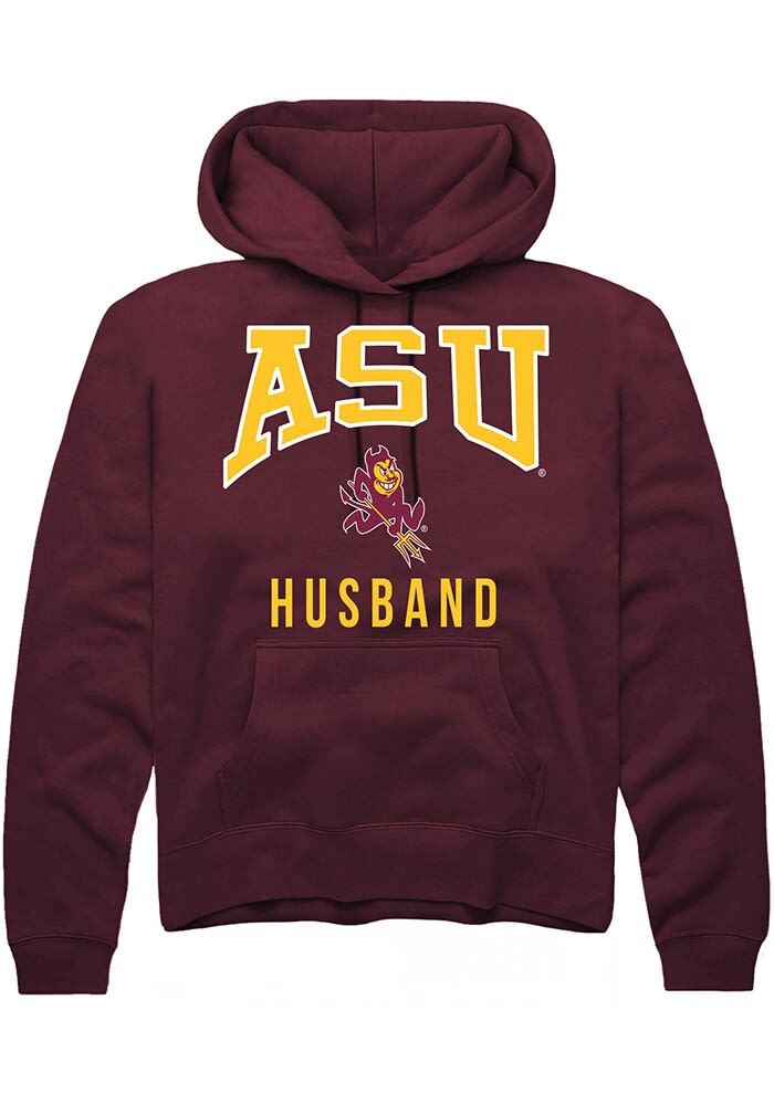 Summit Sportswear Arizona State Sun Devils Mens MAROON Husband