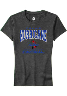 Tulsa Golden Hurricane Grey Rally Football Short Sleeve T-Shirt