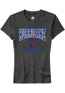 Tulsa Golden Hurricane Grey Rally Tennis Short Sleeve T-Shirt