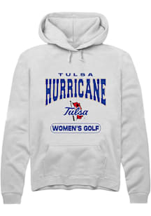 Summit Sportswear Tulsa Golden Hurricane Mens White Women's Golf Long Sleeve Hoodie