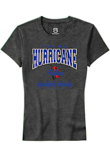 Summit Sportswear Tulsa Golden Hurricane Womens Grey Women's Tennis Short Sleeve T-Shirt
