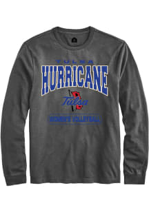 Mens Tulsa Golden Hurricane Grey Rally Volleyball Tee