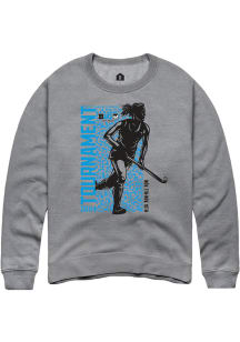 Mens Big Ten Graphite Rally Field Hockey Championship Crew Sweatshirt