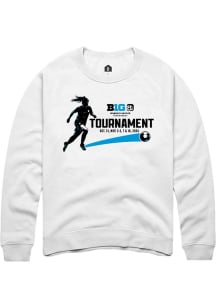 Mens Big Ten White Rally Women's Soccer Championship Crew Sweatshirt