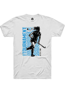 Big Ten White Rally Field Hockey Championship Short Sleeve T Shirt