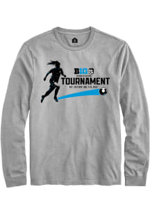 Mens Big Ten Grey Rally Women's Soccer Championship Tee