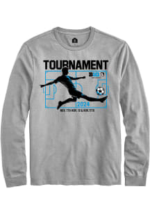 Mens Big Ten Grey Rally Men's Soccer Championship Tee