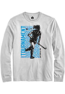 Mens Big Ten White Rally Field Hockey Championship Tee