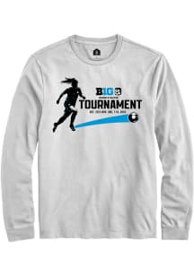 Mens Big Ten White Rally Women's Soccer Championship Tee