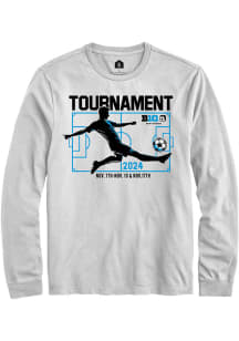 Mens Big Ten White Rally Men's Soccer Championship Tee