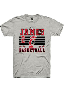 Jizzle James Ash Cincinnati Bearcats NIL Striped Short Sleeve T Shirt