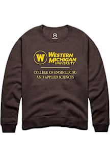 Summit Sportswear Western Michigan Broncos Mens Brown College of Engineering and Applied Sciences..