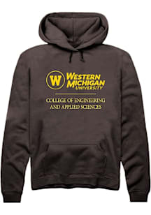 Summit Sportswear Western Michigan Broncos Mens Brown College of Engineering and Applied Sciences..
