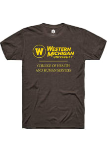 Rally Western Michigan Broncos Brown College of Health and Human Services Short Sleeve T Shirt