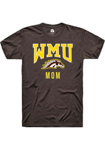 Rally Western Michigan Broncos Brown Mom Short Sleeve T Shirt