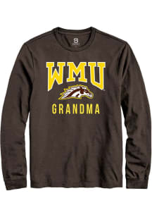 Mens Western Michigan Broncos Brown Summit Sportswear Grandma Tee