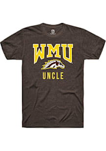 Summit Sportswear Western Michigan Broncos Brown Uncle Short Sleeve T Shirt