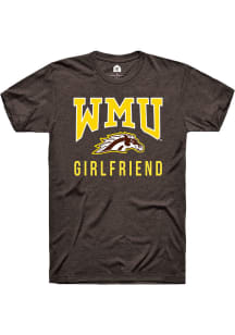Rally Western Michigan Broncos Brown Girlfriend Short Sleeve T Shirt