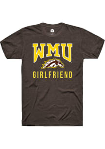 Rally Western Michigan Broncos Brown Girlfriend Short Sleeve T Shirt