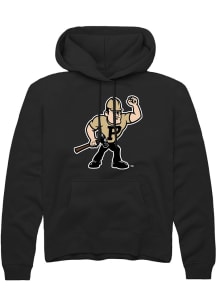 Mens Purdue Boilermakers Black Rally Alt Logo Hooded Sweatshirt