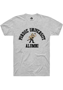 Rally Purdue Boilermakers White Alumni Arch Short Sleeve T Shirt