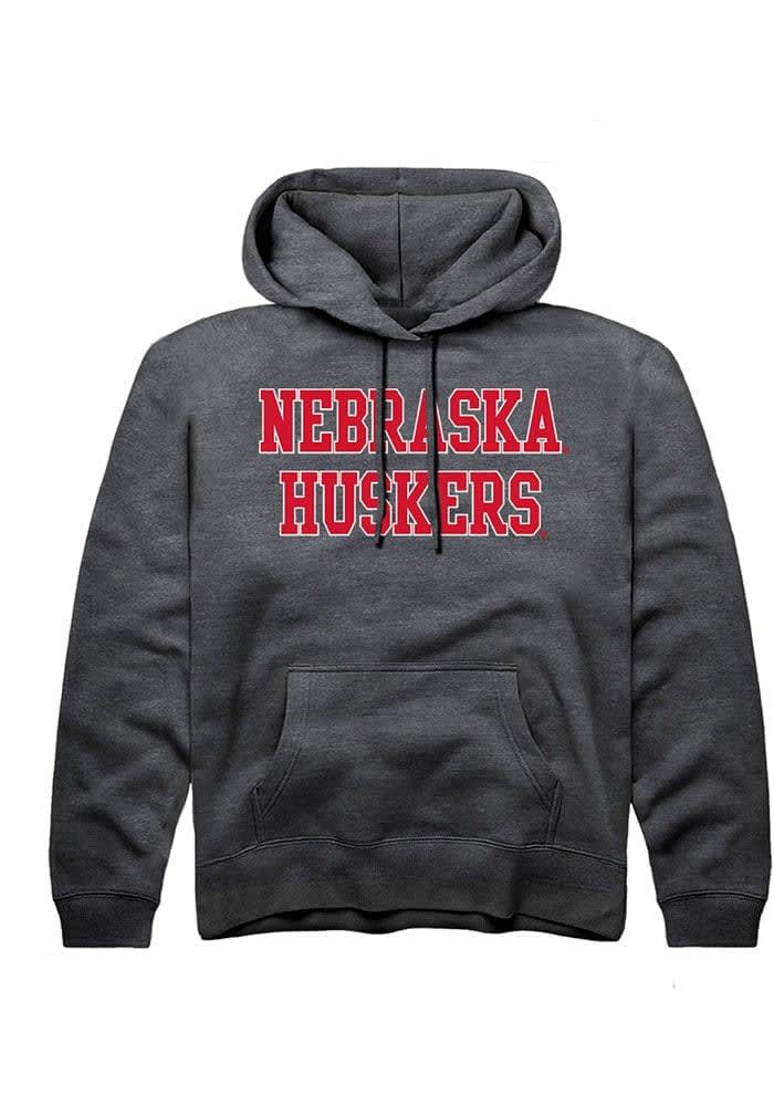 【DISCERNMENT】NEBRASKA letter over hoody Women's Gameday Couture Scarlet/Black Nebraska Huskers