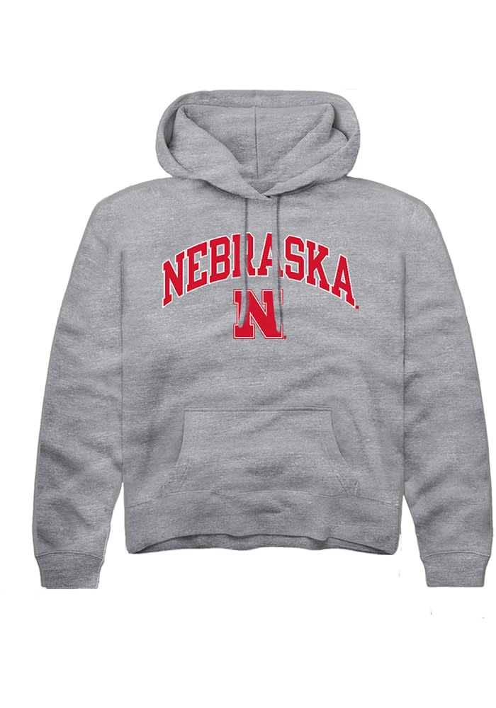 【DISCERNMENT】NEBRASKA letter over hoody Women's Gameday Couture Scarlet/Black Nebraska Huskers