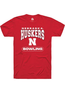 Nebraska Cornhuskers Red Rally Bowling Short Sleeve T Shirt