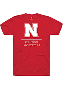 Summit Sportswear Nebraska Cornhuskers Red College of Architecture Short Sleeve T Shirt