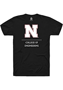 Summit Sportswear Nebraska Cornhuskers Black College of Engineering Short Sleeve T Shirt