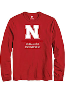 Summit Sportswear Nebraska Cornhuskers Red College of Engineering Long Sleeve T Shirt