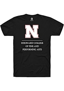 Summit Sportswear Nebraska Cornhuskers Black Hixon-Lied College of Fine and Performing Arts Short..