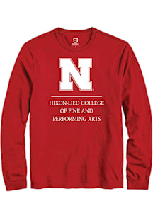 Summit Sportswear Nebraska Cornhuskers Red Hixon-Lied College of Fine and Performing Arts Long Sle..
