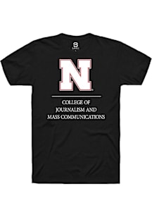 Summit Sportswear Nebraska Cornhuskers Black College of Journalism and Mass Communications Short S..
